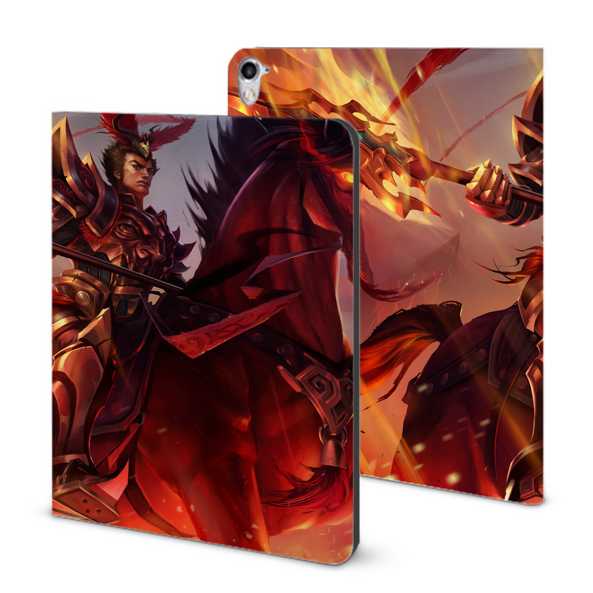 （画像用） リーグ・オブ・レジェンド League of Legends LOL IPad ケース ブック型 PUレザー TPU 耐衝撃 軽量 薄型 ペン収納なし 全面保護 IPad 各モデル対応